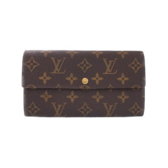 Louis Vuitton Monogram Pochette Porte Monnaie Bifold Long Wallet - Picture 1 of 5